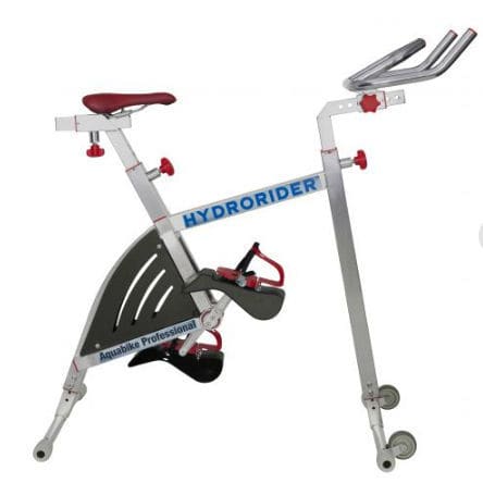 Bicicleta estática para piscina - AQUABIKE PRO STATIQ - RED - Hydrorider