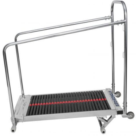 Cinta de correr para piscina - AQUATREADMILL PROFESSIONAL BLACK&RED - Hydrorider - con baranda / con inclinación