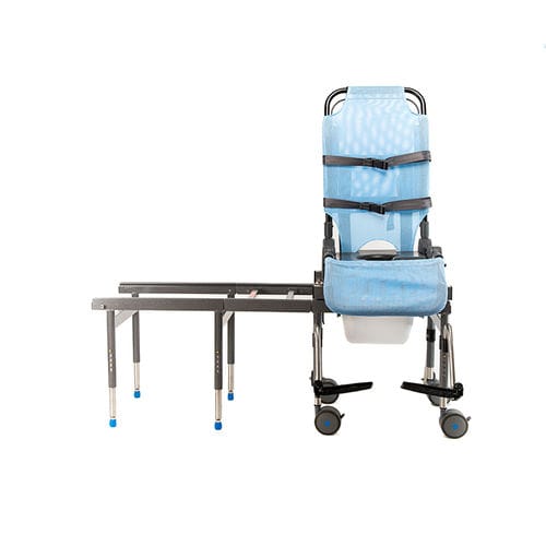 Asiento de baño con respaldo alto - ULTIMA™ ACCESS - Inspired - con ruedas / plegable
