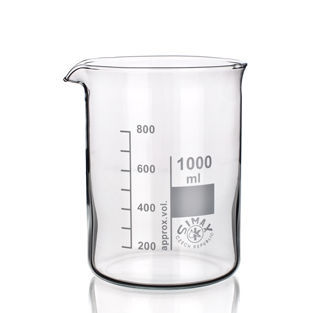 Vaso de precipitados de vidrio borosilicato - CBC027 - Auxilab S.L. - graduado / de laboratorio