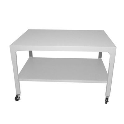 Mesa de laboratorio - BWM501 - Auxilab S.L. - rectangular / con ruedas / de altura regulable