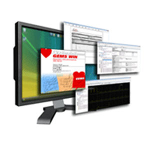 Software de gestión - GEMS™ WIN - Cardiocomm Solutions - para informes / visualizador / de monitorización