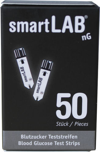 Tira de prueba de diabetes - smartLAB nG - SmartLAB - de glucemia / de sangre