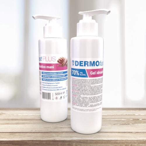 Solución hidroalcohólica 70 % - GTR000070 - Hospitex International - 1.000 ml / 500 ml