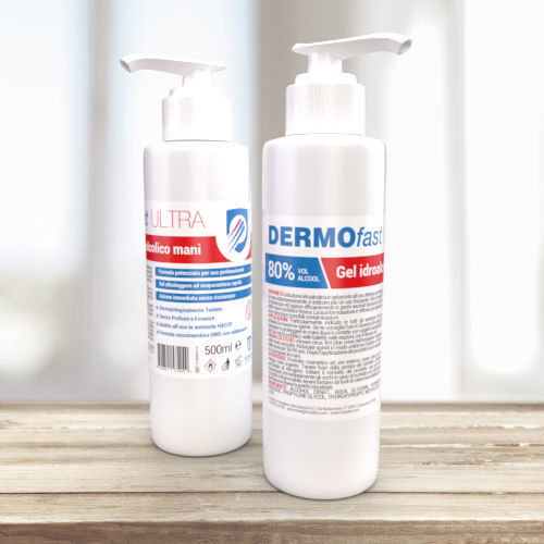 Solución hidroalcohólica 80 % - GTR000110 - Hospitex International - 500 ml / 5.000 ml
