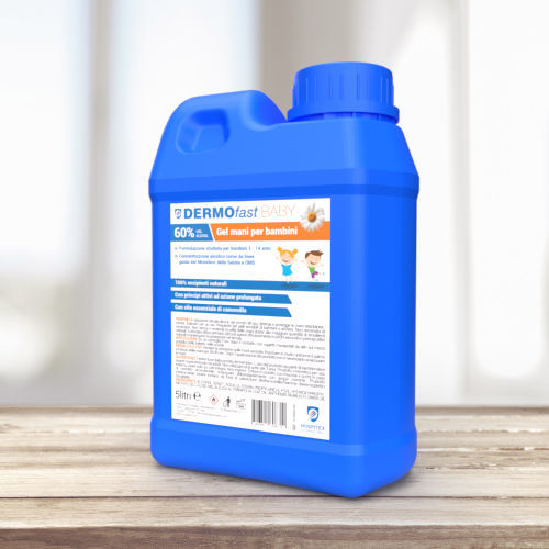 Solución hidroalcohólica 60 % - DERMOfast BABY - Hospitex International - 100 ml / 5.000 ml / 1.000 ml