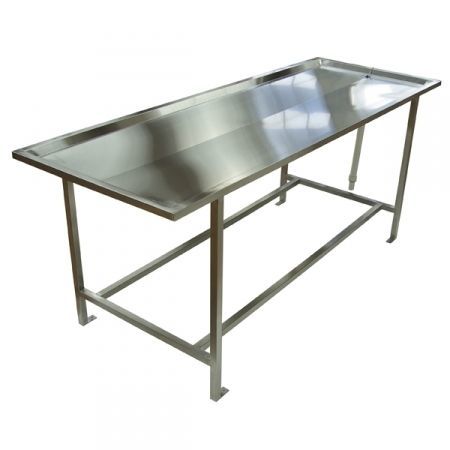 Mesa de autopsia - PREPAFX1 - Elcya - de lavado de cadáveres / rectangular