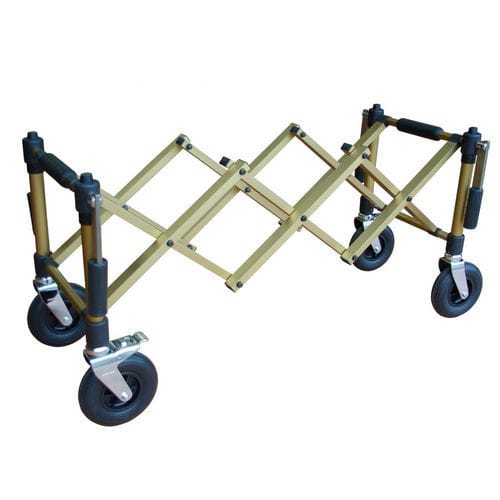 Carro para traslado de cadáveres de transferencia - CHAREXPROC - Elcya - de aluminio / extensible