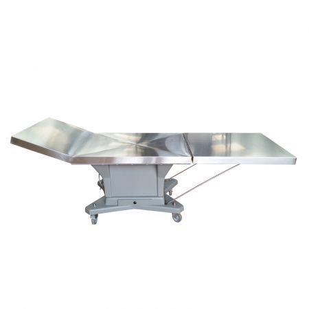 Mesa rectangular - TABLREFR62 - Elcya - refrigerada / con ruedas