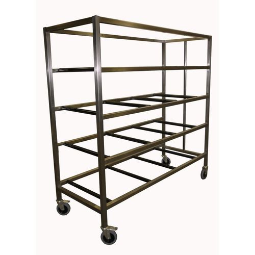 Estantería modular - MSRK - Mortuary Solutions - mortuoria / estructura abierta / móvil