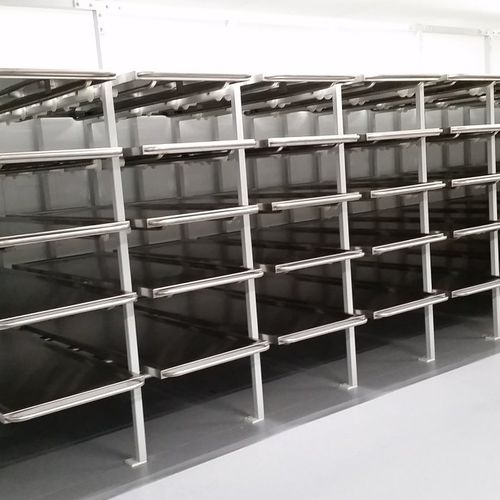 Estantería modular - MSRK - Mortuary Solutions - mortuoria / de acero inoxidable