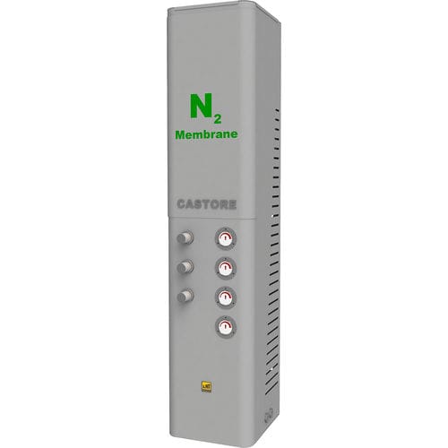 Generador de nitrógeno comprimido - NG CASTORE 3G - lniswissgas - para LC/MS / de pie / de membrana