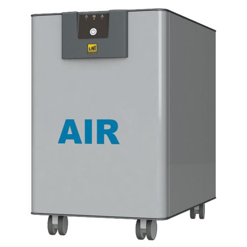 Compresor de aire de laboratorio - AG OFCAS 35 PLUS - lniswissgas - con ruedas / sin aceite / silenciado