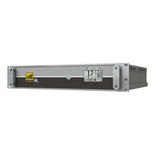 Generador de hidrógeno de alta pureza - HG RACK 2U BASIC - lniswissgas - de laboratorio / compacto / PEM