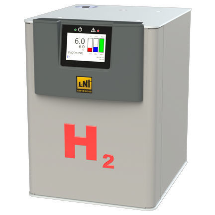 Generador de hidrógeno de alta pureza - HG KUBE V2 - lniswissgas - de laboratorio / compacto / modular