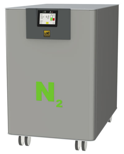 Generador de nitrógeno ultraalta pureza - NG SIRIO - lniswissgas - para cromatografía en fase gaseosa / apilable