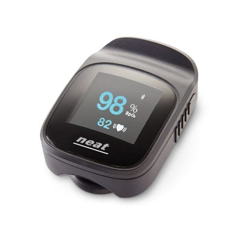 Pulsioxímetro de dedo - Neat - médico / inalámbrico / Bluetooth