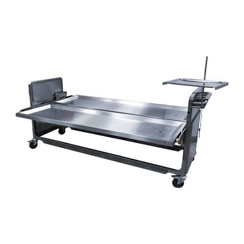 Mesa de disección - HM100 - Mortech Manufacturing - rectangular / fija / de acero inoxidable