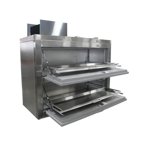 Cámara mortuoria frigorífica 2 cuerpos - 1036-R116 - Mortech Manufacturing - de carga frontal