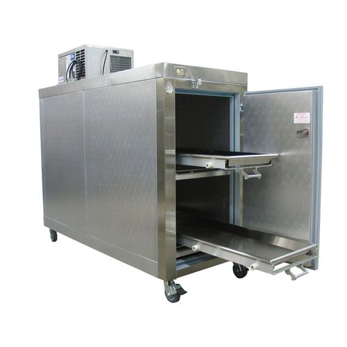 Cámara mortuoria frigorífica 2 cuerpos - 1036-R101 - Mortech Manufacturing - de carga frontal