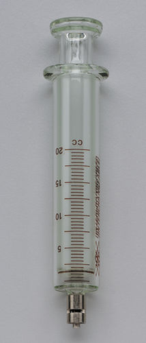 Jeringa 20 ml - 331 series - Embalmers Supply Company - 10 ml / 30 ml / de vidrio