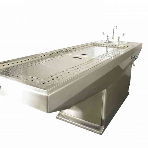Mesa de autopsia - Kenyon - rectangular / con ventilación / eléctrica