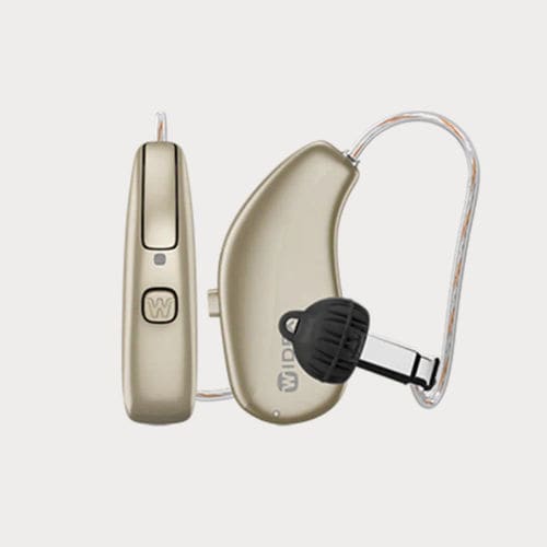 Prótesis auditiva RIC - Allure R D - Widex - inalámbricos / recargables / con mando a distancia