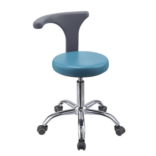 Taburete para odontología - GD-DTS02 - Foshan Gladent Medical Instrument Co.,Ltd - de altura variable / con respaldo / con ruedas