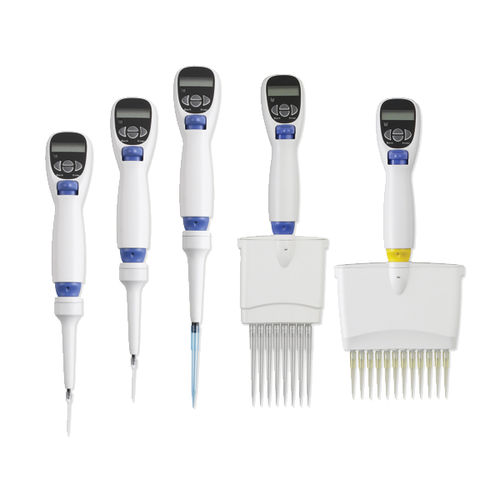 Pipeta electrónica - Labnet Excel™ - Labnet International - a pistón / 1 canal / de multicanal