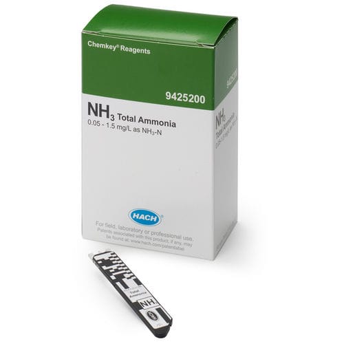 Kit de prueba para análisis de agua - Chemkey  - HACH LANGE Europe - de amoníaco
