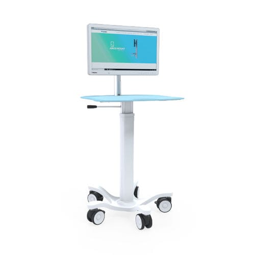 Carro informático con batería - MIT-Cart - Bytec Healthcare - de altura variable