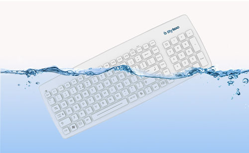 Teclado médico desinfectable - Aqua-Key - Bytec Healthcare - lavable / USB