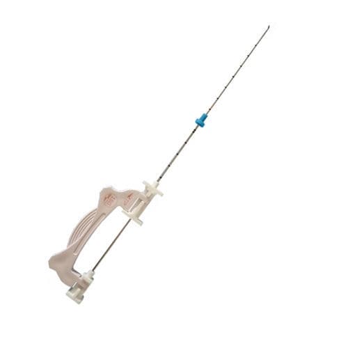 Aguja de biopsia - Fast Cut E - M.D.L. - de seguridad / ecogénica / embotada