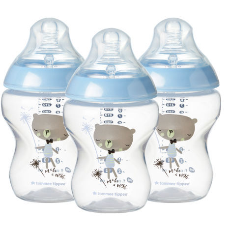 Biberón de silicona - Make A Wish Blue - tommee tippee
