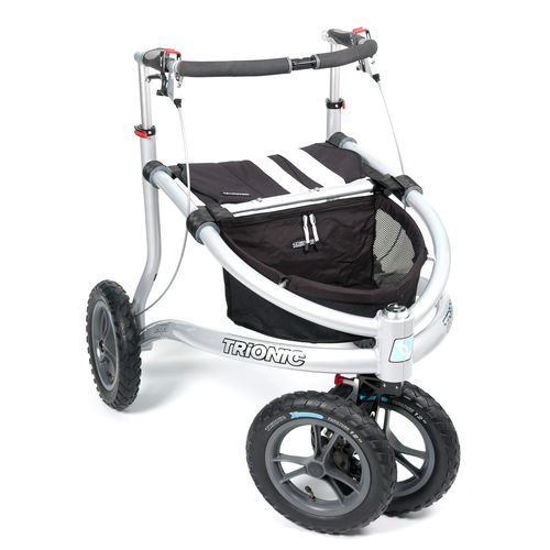 Andador con ruedas con 4 ruedas - Veloped 12er L - Trionic - con asiento / de altura regulable