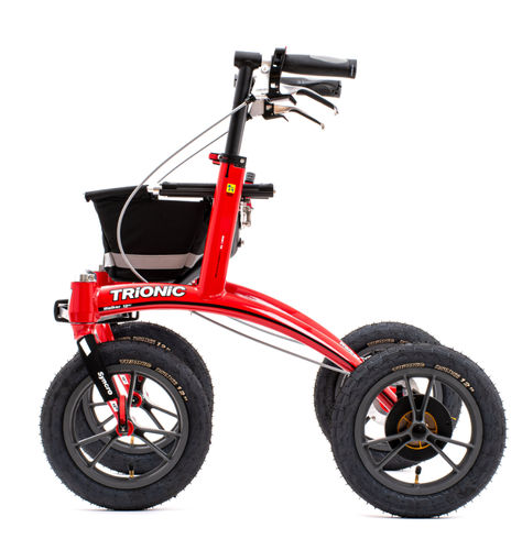 Andador con ruedas con 4 ruedas - Walker 12er   - Trionic - con reposabrazos / de altura regulable