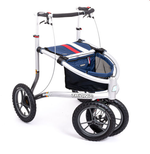 Andador con ruedas con 4 ruedas - Veloped Sport 14er L - Trionic - con asiento / de altura regulable