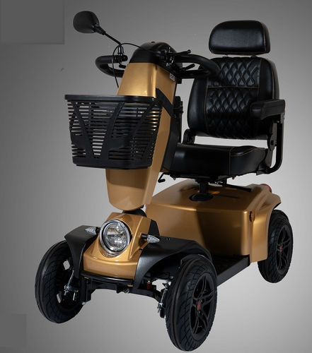 Scooter para movilidad reducida eléctrico - FR1 City - Luggie - con 4 ruedas / con cesto