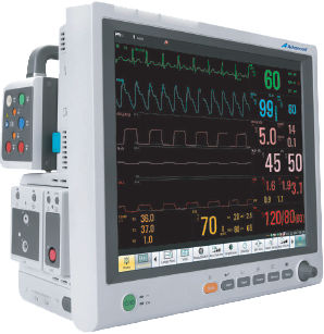 Monitor multiparamétrico modular - PM-2000M - Advanced Instrumentations - compacto / ECG / RESP