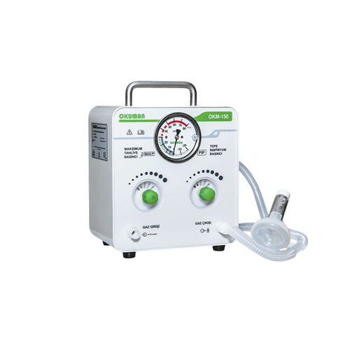 Ventilador de reanimación - OKM 150  - Okuman Medikal Sistemler Anonim Sirketi - neumático / neonatal / portátil