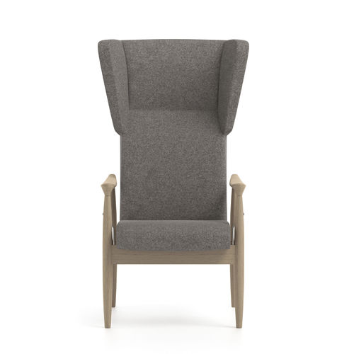 Silla para sala de espera - 49-63/3RG - piaval - con reposabrazos / con respaldo alto / inclinable