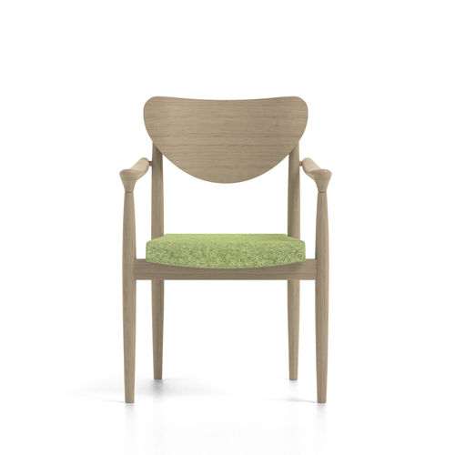 Silla para sala de espera - 48-13/3 - piaval - con reposabrazos / apilable