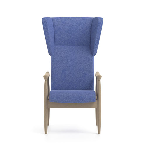 Silla para sala de espera - 49-63/3 - piaval - con reposabrazos / con respaldo alto