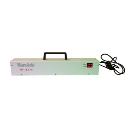 Lámpara de desinfección - UV series - Herolab GmbH Laborgeräte - de laboratorio / fluorescente / UV