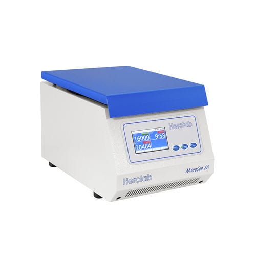 Microcentrífuga universal - MicroCen M  - Herolab GmbH Laborgeräte - de laboratorio / para microhematocrito / de mesa