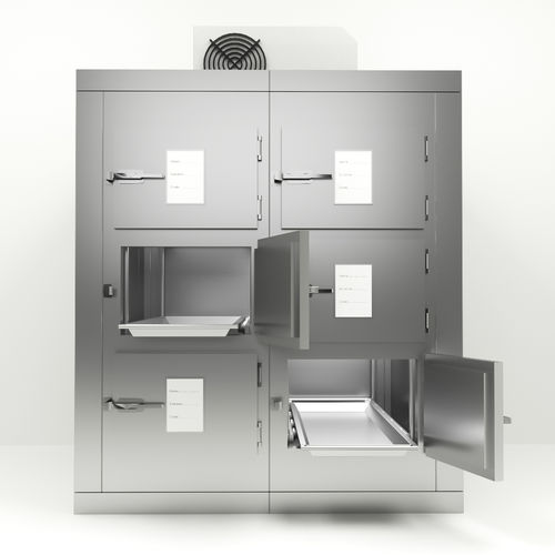 Cámara mortuoria frigorífica 6 cuerpos - KC62 - Hiplaas - de carga frontal / modular