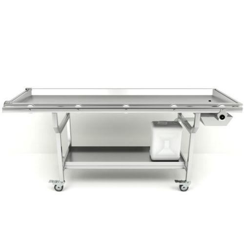 Mesa de disección - DITABLE-R - Hiplaas - fija / de acero inoxidable