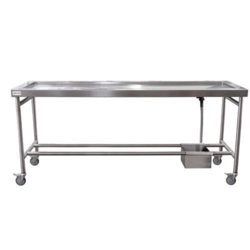 Mesa de disección - DITABLE-M - Hiplaas - móvil / de acero inoxidable