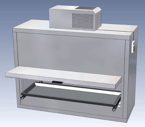 Cámara mortuoria frigorífica para camillas mortuorias - LKZ W-SL 1 - Thalheimer Kuehlung - 1 cuerpo / de carga transversal / con 1 puerta