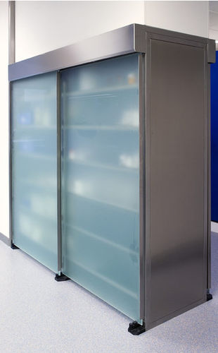 Armario para material de laboratorio - NPS-1600-FM - Thalheimer Kuehlung - con estante / fijo / de acero inoxidable